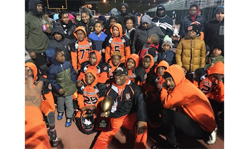 2018 North Jersey Pop Warner Mitey Mite Champions